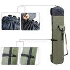 Fishing Rod & Tackle Bag Water-Resistant Holds 5 Rods