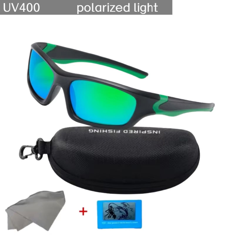 Fishing Sunglasses Polarized & UV400 Protection Saltwater-Resistant Frame