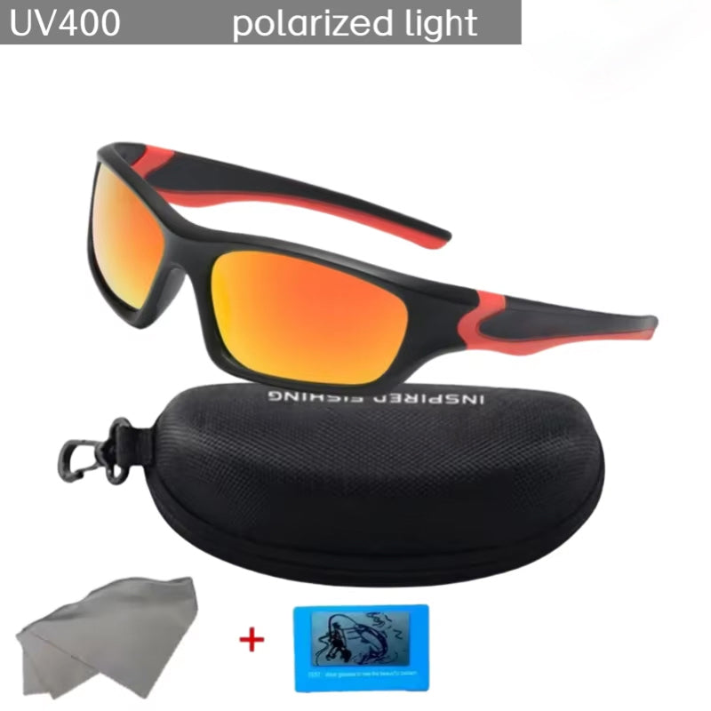 Fishing Sunglasses Polarized & UV400 Protection Saltwater-Resistant Frame