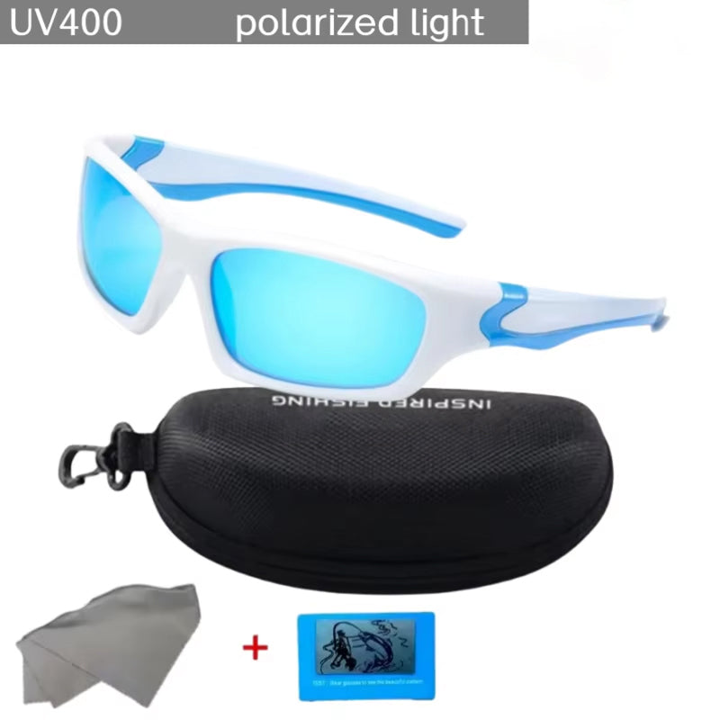 Fishing Sunglasses Polarized & UV400 Protection Saltwater-Resistant Frame