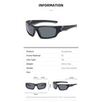 Fishing Sunglasses Polarized & UV400 Protection Saltwater-Resistant Frame