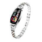 Fitness Band Heart Rate Monitor & Touchscreen Interchangeable Chains