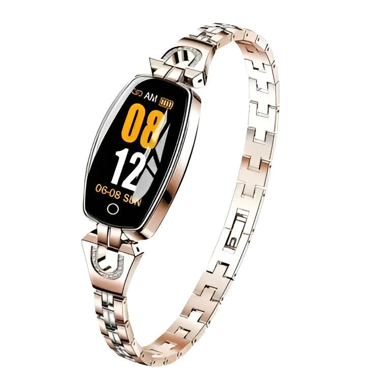 Fitness Band Heart Rate Monitor & Touchscreen Interchangeable Chains