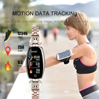 Fitness Band Heart Rate Monitor & Touchscreen Interchangeable Chains