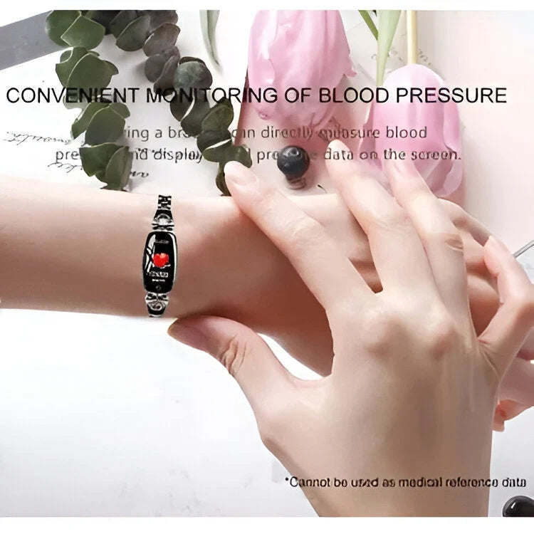 Fitness Band Heart Rate Monitor & Touchscreen Interchangeable Chains