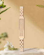 Fitness Tracker Bracelet Chain-Style Water-Resistant Heart Rate & Sleep