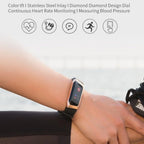 Fitness Tracker Heart Rate & Blood Pressure Monitor