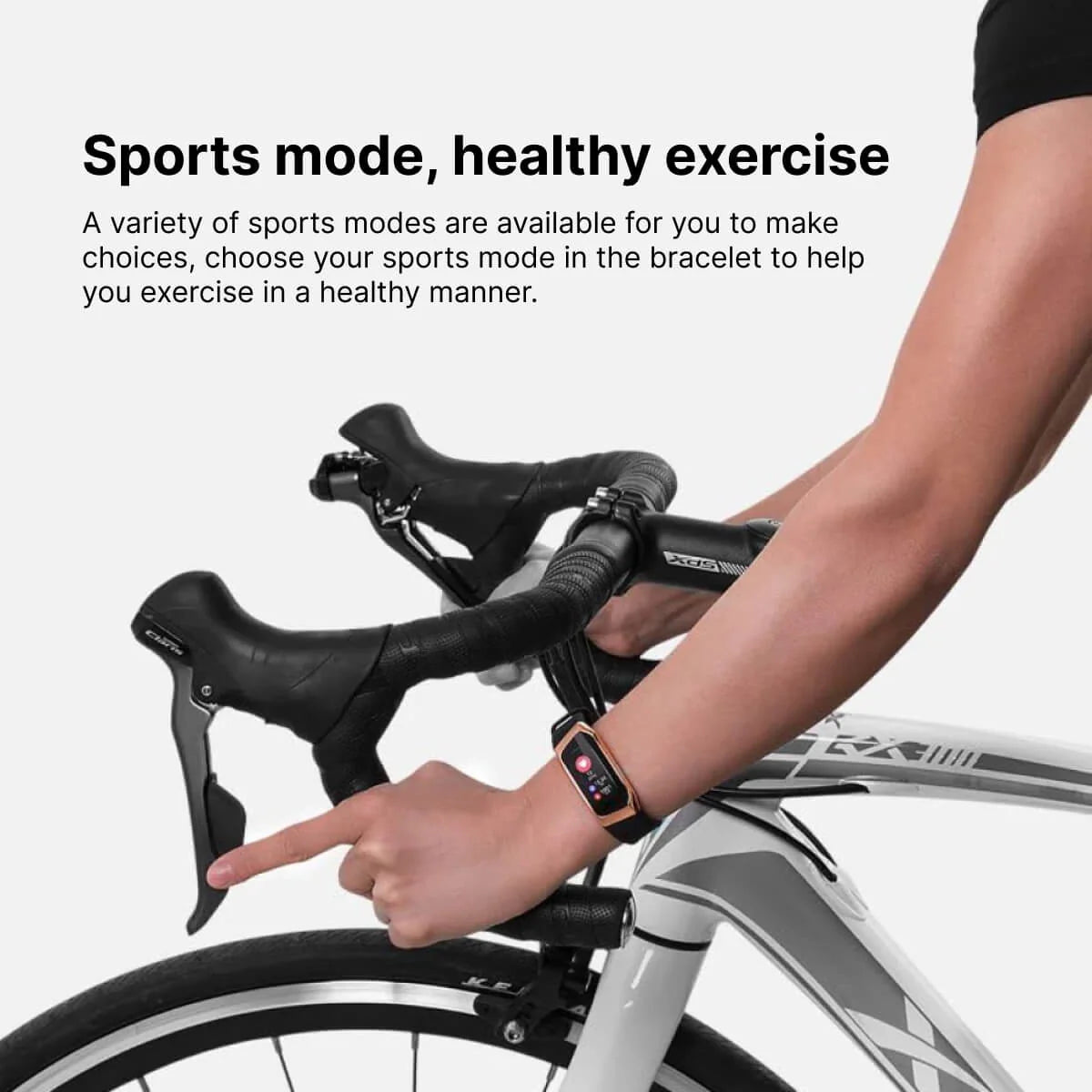 Fitness Tracker Heart Rate & Blood Pressure Monitor