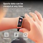 Fitness Tracker Heart Rate & Blood Pressure Monitor