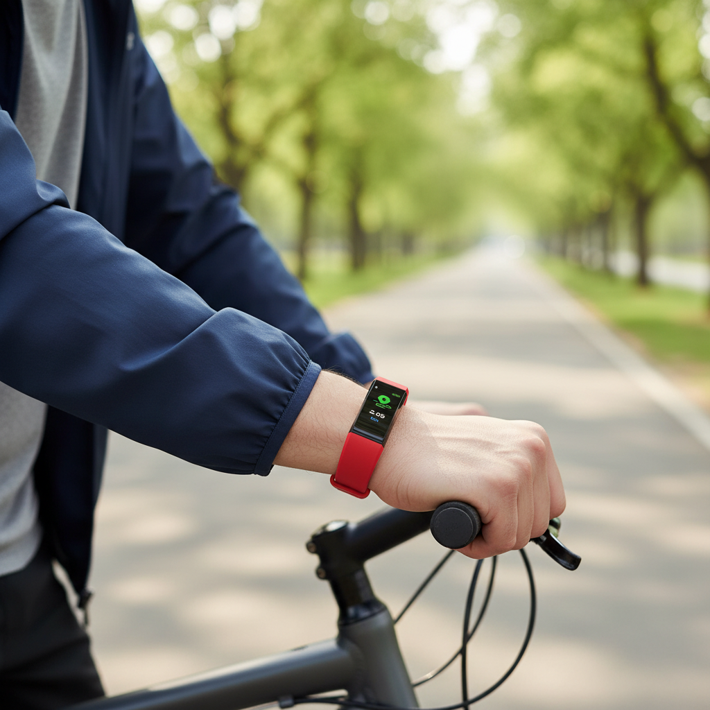 Fitness Tracker Smartwatch Heart Rate & Activity USB Rechargeable