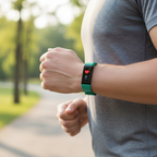 Fitness Tracker Smartwatch Heart Rate & Activity USB Rechargeable