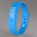 Fitness Tracker Waterproof Activity & Temperature Adjustable Band