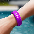 Fitness Tracker Waterproof Activity & Temperature Adjustable Band