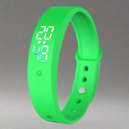 Fitness Tracker Waterproof Activity & Temperature Adjustable Band