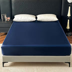 Fitted Mattress Cover Soft Microfiber Elastic Band