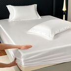 Fitted Mattress Cover Soft Microfiber Elastic Band