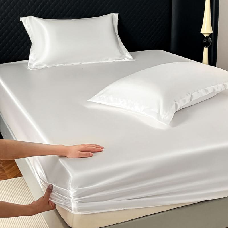 Fitted Mattress Cover Soft Microfiber Elastic Band