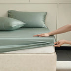 Fitted Sheet 100% Mulberry Silk Non-Slip & Hypoallergenic