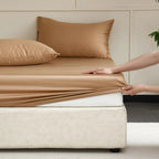 Fitted Sheet 100% Mulberry Silk Non-Slip & Hypoallergenic