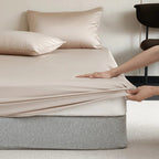 Fitted Sheet 100% Mulberry Silk Non-Slip & Hypoallergenic