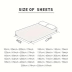 Fitted Sheet Bamboo Blend Breathable & Moisture-Wicking