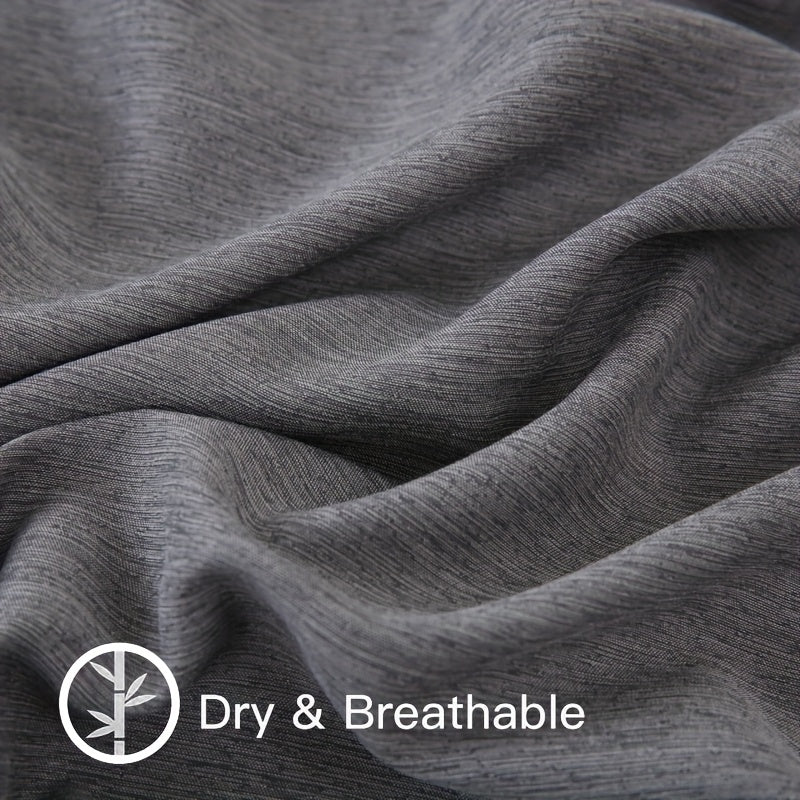 Fitted Sheet Bamboo Blend Breathable & Moisture-Wicking