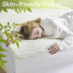 Fitted Sheet Cooling Bamboo Rayon Waterproof Deep Pocket
