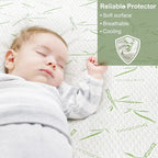 Fitted Sheet Cooling Bamboo Rayon Waterproof Deep Pocket