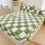 Fitted Sheet Flannel Velvet 10.6 Inch Deep Pocket