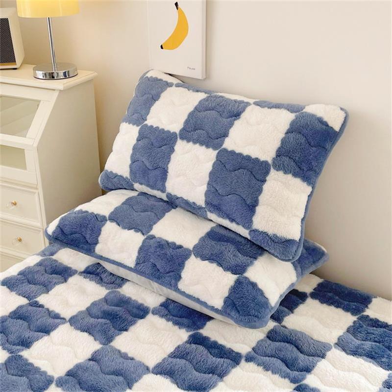 Fitted Sheet Flannel Velvet 10.6 Inch Deep Pocket