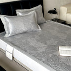 Fitted Sheet Satin Jacquard Reinforced Elastic Fit