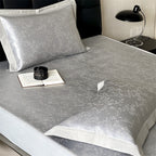 Fitted Sheet Satin Jacquard Reinforced Elastic Fit