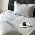 Fitted Sheet Satin Jacquard Reinforced Elastic Fit