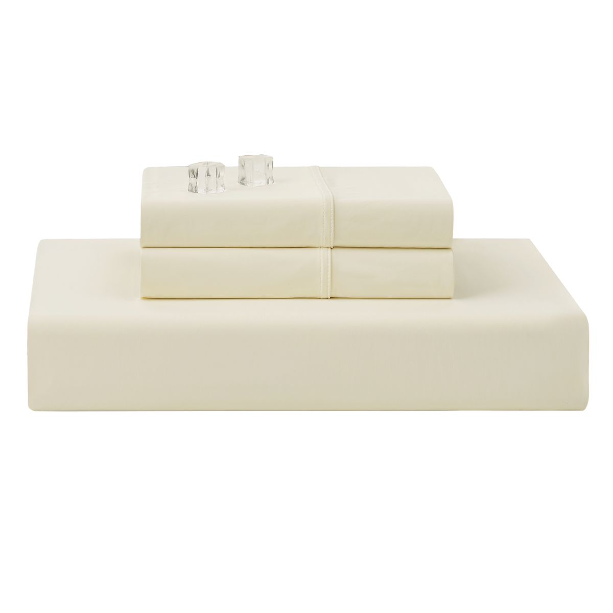 Fitted Sheet Set Japanese Cooling Fabric Deep Pockets