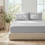 Fitted Sheet Set Japanese Cooling Fabric Deep Pockets