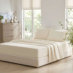 Fitted Sheet Set Japanese Cooling Fabric Deep Pockets