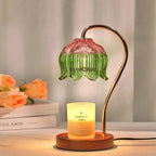 Flameless Adjustable Hanging Glass Candle Warmer Lamp (Plug-In)