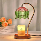 Flameless Adjustable Hanging Glass Candle Warmer Lamp (Plug-In)