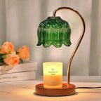 Flameless Adjustable Hanging Glass Candle Warmer Lamp (Plug-In)