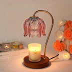 Flameless Adjustable Hanging Glass Candle Warmer Lamp (Plug-In)