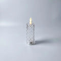 Flameless Candle Realistic Flicker Crystal-Textured Remote Control & Timer