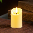 Flameless Candle Realistic Wax Flickering LED & Battery Operated