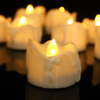 Flameless Candle Set Flickering LED 60-Hour Battery 12-Pack