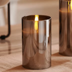 Flameless Candle Set Realistic Flicker Remote Control & Dimmable