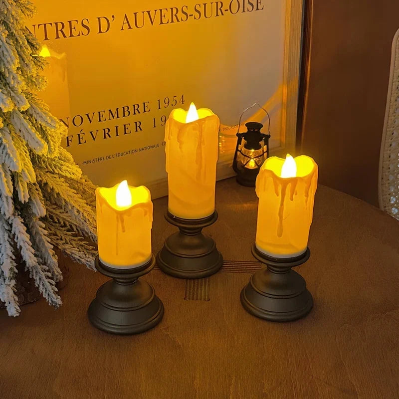 Flameless Candles Realistic Flicker LED & Battery Powered