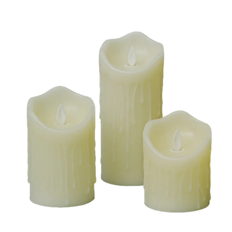 Flameless LED Candle Realistic Flicker Battery Operated