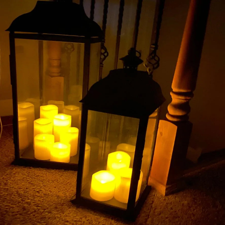 Flameless LED Candle Realistic Flicker & Melting Effect