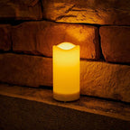 Flameless LED Candle Realistic Flicker & Melting Effect
