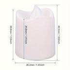 Flameless Tealights Warm Flicker Battery-Operated Multi-Pack