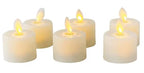 Flameless Votive Candles 6-Pack Flickering Remote Control